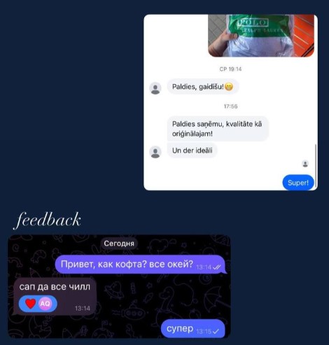 Customer review screenshot